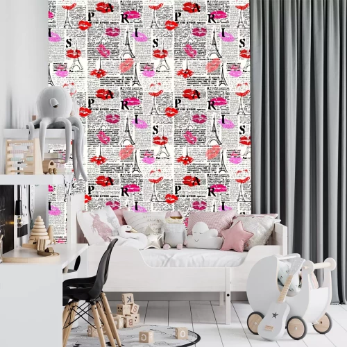 Tapete Pariser Notizen