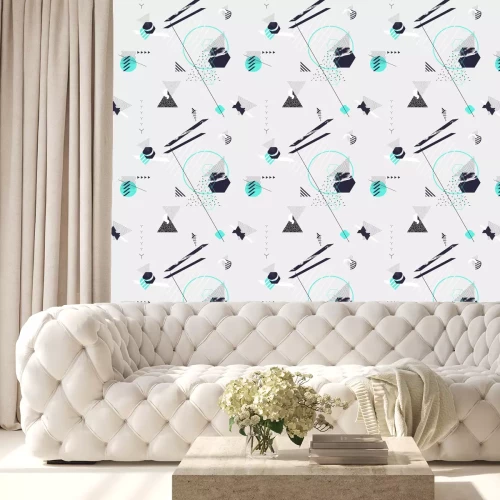 Tapete Geometrische Komposition