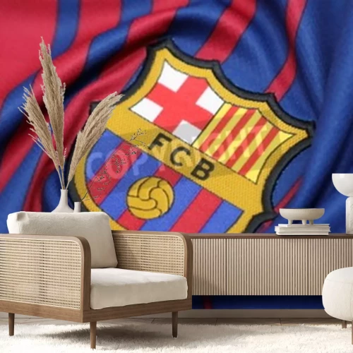 Fototapete Barcelona-Wappen