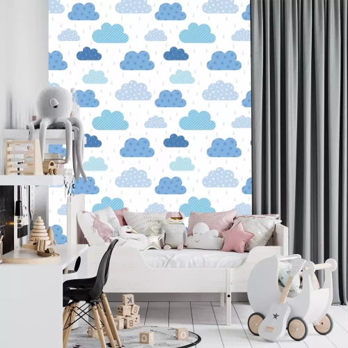 Tapete Geometrische Wolken