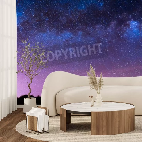 Fototapete Nachhimmel mit Sternen