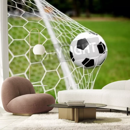 Fototapete Strafstoß