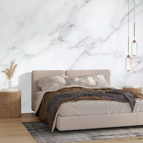 Fototapete Weißer Marmor Textur des Hintergrund