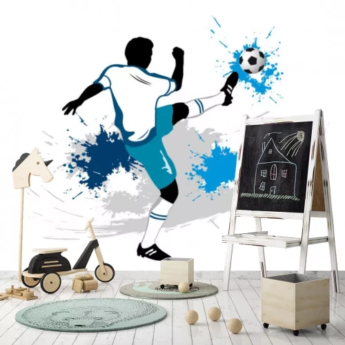 Sticker Fussball - Fußball - 128