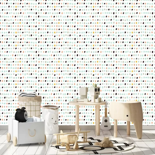 Tapete Pastellflecken