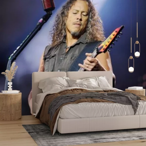 Fototapete Metallica-Gitarrist