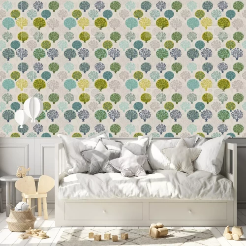 Tapete Baumschule Im Frühjahr