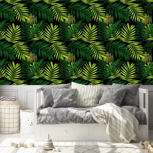 Tapete Blatt nahtlose Muster