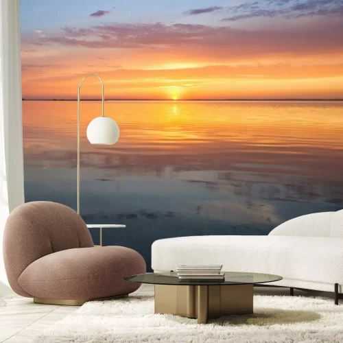 Fototapete Sonnenuntergang über Ozean