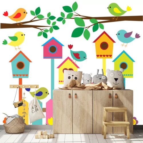 Sticker Vogelhäuser