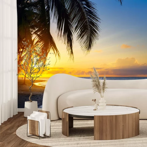 Fototapete Sonnenaufgang Meer tropischen