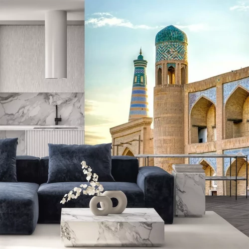 Fototapete Usbekistans Architektur im orientalischen Stil
