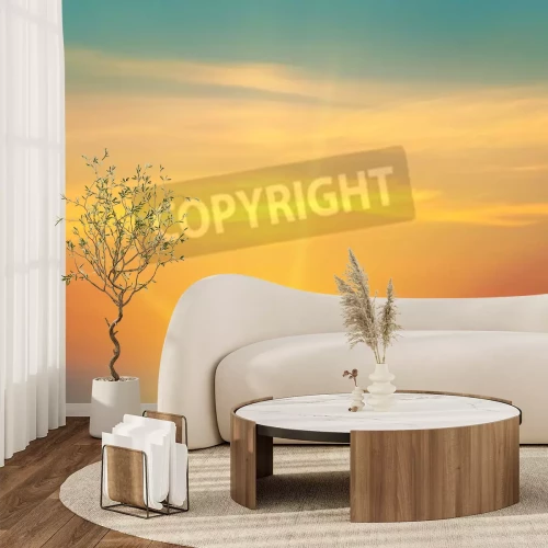 Fototapete Bunter Sonnenaufgang