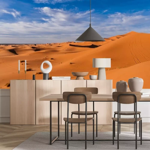 Fototapete Wüste vor dem Hintergrund des Himmels