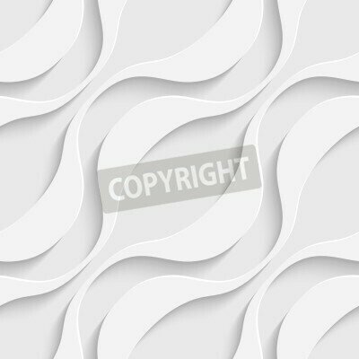 Fototapete Wellen 3D