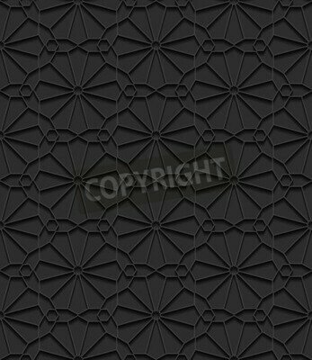 Fototapete Dunkles Dessin 3D
