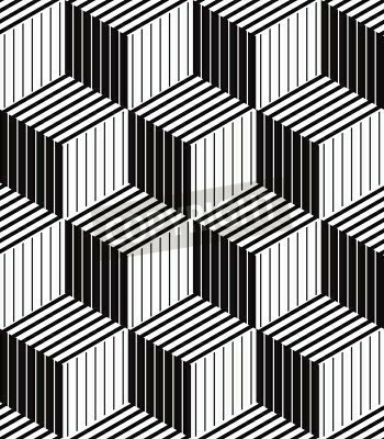 Fototapete Optische Täuschung 3D