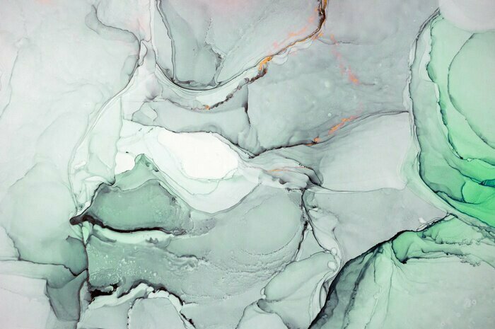 Sticker Ink, paint, abstract. Closeup of the painting. Colorful abstract painting background. Highly-textured oil paint. High quality details. Alcohol ink modern abstract painting, modern contemporary art.