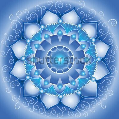 Fototapete Abstraktes Mandala