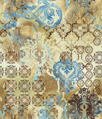 Fototapete Indische etnische Muster