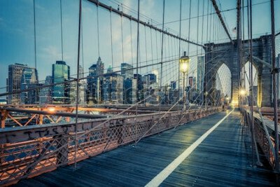 Bild Architektur der Brooklyn Bridge