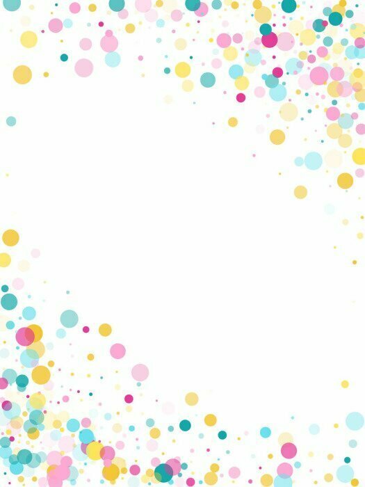 Sticker Memphis round confetti festive background in cyan blue, pink and yellow. Childish pattern vector.