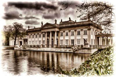 Bild Architektur des Łazienki-Palastes