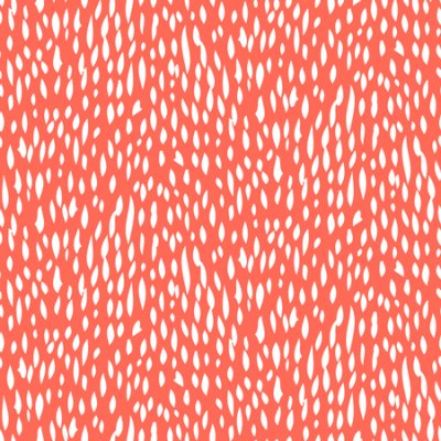 Bild Weißes Ditsy-Muster auf rotem Hintergrund