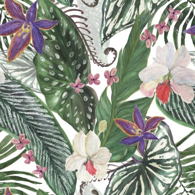 Tapete Dschungel in Kurzfassung