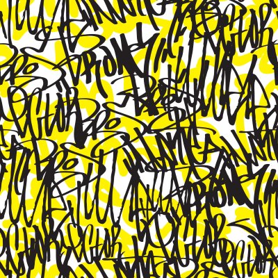 Tapete Jugendliche Schnörkel