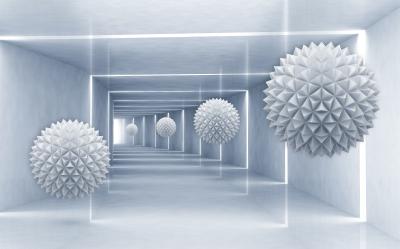 Fototapete Kristalle räumlicher Effekt