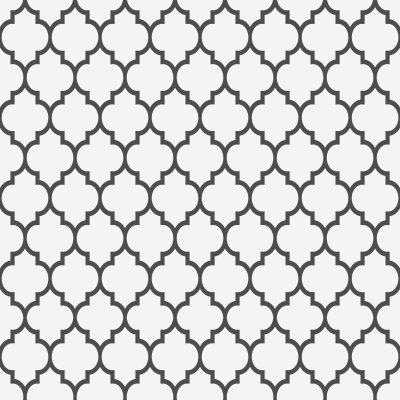 Sticker Islamisches Stilmuster. Vektorhintergrund