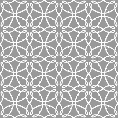 Sticker Muster. Dekorative Tapete im gotischen Stil. Vektorillustration