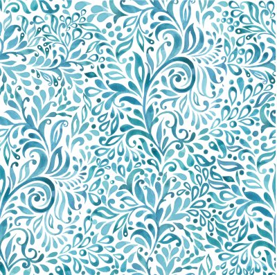 Sticker Abstrakter Seewellenhintergrund. Ethnische Musterverzierung. Vektormuster. Ozean