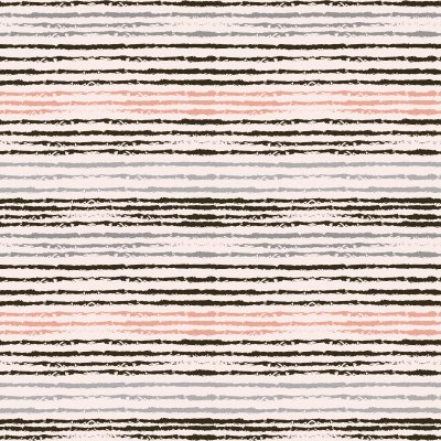 Sticker Übergeben Sie gezogenes nahtloses Muster der Pastellrosa-, hellen und dunkelgrauenstreifen. Horizontale Pinselstriche, die Vektorbeschaffenheit wiederholen. - Vektor auf Lager