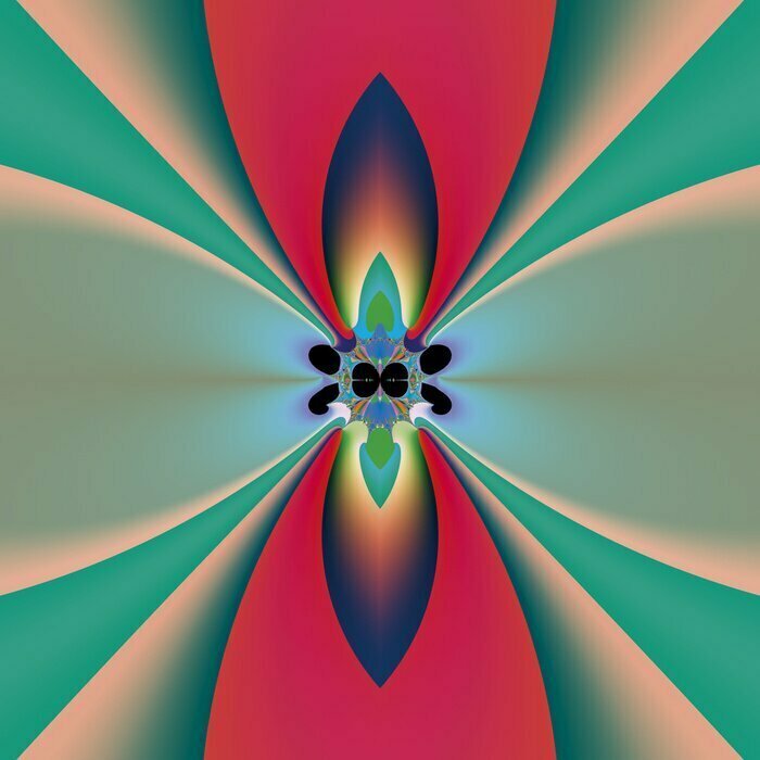 Sticker Funky Flower