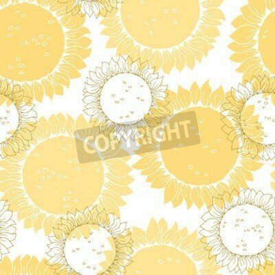 Bild Sonnenblumen in minimalistischer Version