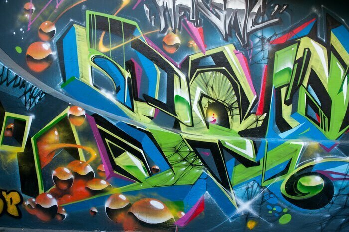 Sticker Graffiti coloré