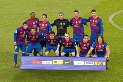 Fototapete Spiel Barcelona gegen Real