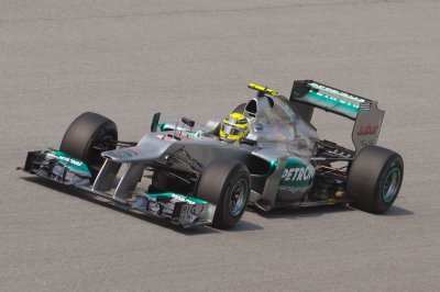 Fototapete Formel 1 Rennen auf der Rennstrecke