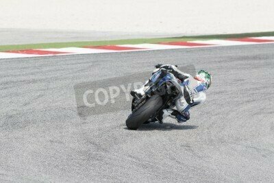 Fototapete Rennrad und Rennstrecke