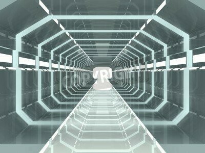 Fototapete Tunnel Sci-Fi