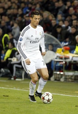 Fototapete Ronaldo beim Champions-League-Spiel