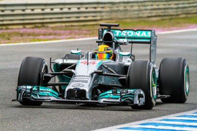 Fototapete Formel-1-Rennen