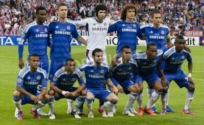 Fototapete Chelsea im Champions-League-Finale