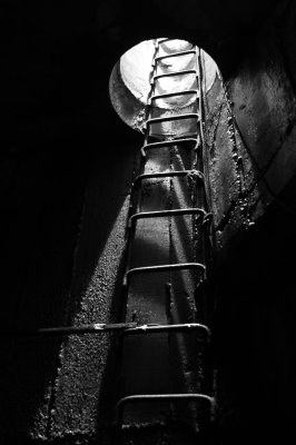 Fototapete Ausgang aus Untergrund