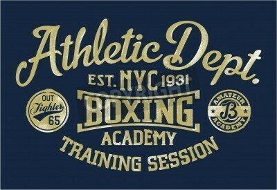 Fototapete Boxen 3D Typografie