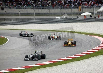 Fototapete Formel 1 Grand Prix in Malaysia