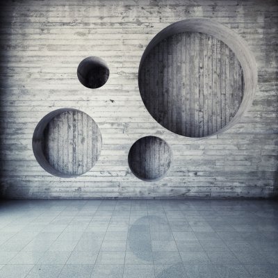 Fototapete 3D Backstein