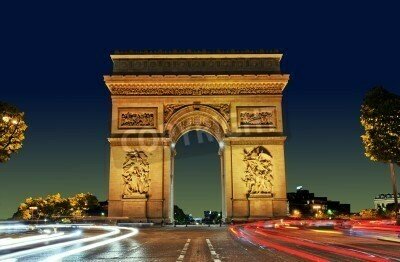 Bild Klassizistischer Arc de Triomphe in Paris